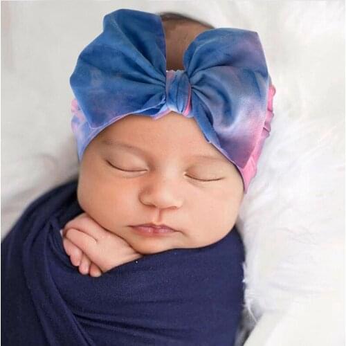 Cute Baby Hair Accessories Nebworn Baby Items Hair Accessories for Girls Urban Knotted Bow Elastic Hair Band Photo Props