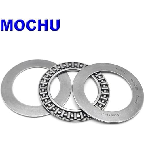 MOCHU AXK4060 40X60X3 AS4060 40X60X1 AXK4060+2AS Needle Roller Thrust Bearings Bearing Washers Axial Cage and Roller