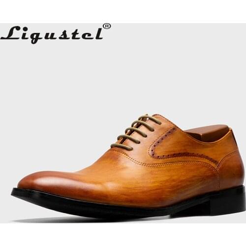 Men Patina Dyeing Oxfords Shoes Handemade Calf Leather Red Bottom Dress Shoes Business Wedding Italy Designer Shoes Custom