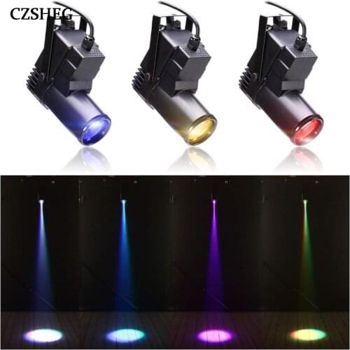 New 10W spotlight LED RGBW 4 in 1 led fine spot spotlight, used for the mirror ball of disco DJ party event live performance