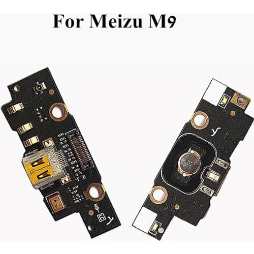 New USB Charging Dock Port Flex cable For Meizu M9 Charger Board Plug Connector with Microphone Replacement For MEIZU M9