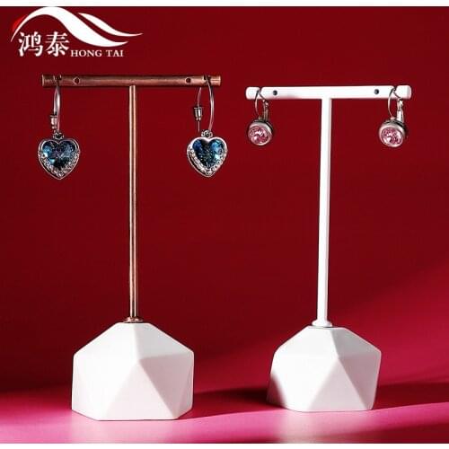 Earring rack earrings shelf display props metal shelves display racks hanging earrings small ornaments can be customized