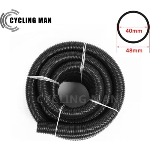 Inner Diameter 40mm Vacuum Cleaner Thread Hose Durable Flexible Replacement Vacuum Tube Bellows Straws Soft Pipe