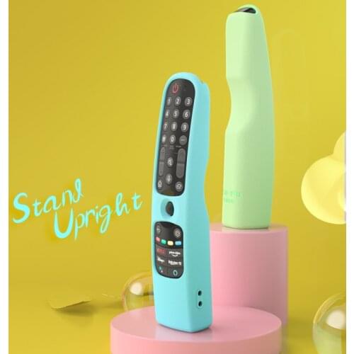 SIKAI Silicone Case Cover for LG AN-MR21GA Magic Remote, Shockproof Protective Cover Shell for LG Smart TV Remote 2021
