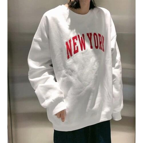 UNUTH Girls Oversize Cotton Sweatshirt 2021 Spring-Autumn Fashion Ladies Vintage Loose Pullovers Casual Women Chic Sweatshirts