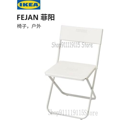 Outdoor Lunch Break Folding Chair Office Modern Simple Portable Courtyard Balcony