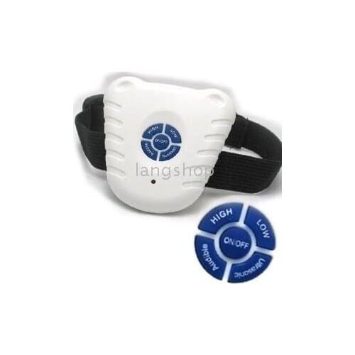 Ultrasonic Anti Bark Pet Dog Training Collar Control Stop Barking bark stop pet collar