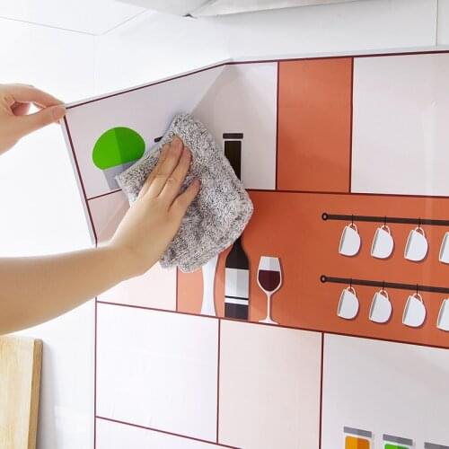 Tile/wall sticker kitchen stickers wall decor kitchen sticker tiles/wallpaper/wall waterproof home decor kitchen decoration room