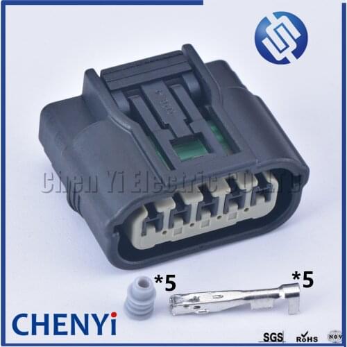1 set 5 Pin HV/HVG 040 Series Electric Oxygen Sensor Plug waterproof automotive connector wire harness plug For Honda 6189-6909