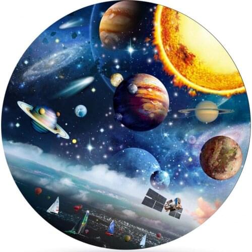 1 Set 6 Style Funny Childrens Puzzle Toy 1000 Pieces Puzzle Picture Landscape Game Brain Game For Adult And Kids For Gifts
