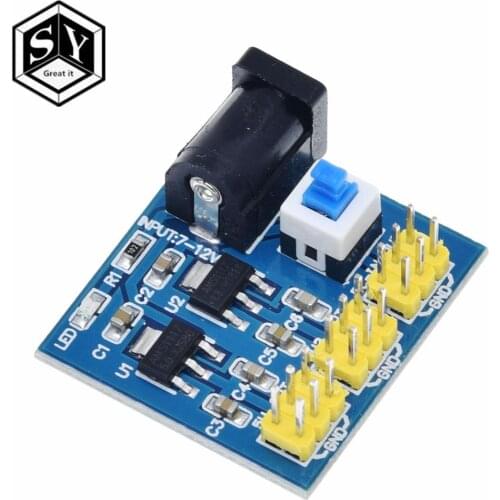 1PCS Great IT 3.3V 5V 12V Multi Output Voltage Conversion DC-DC 12V to 3.3V 5V 12V Power Module