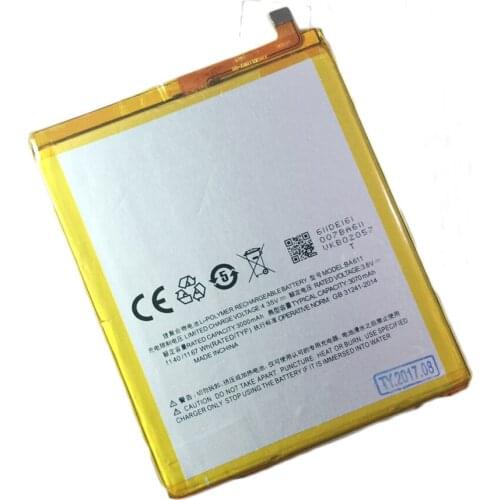 5pcs/lot Brand New 3070mAh BA611 Battery forMeizu M5 Meizy Meilan 5 phone Battery