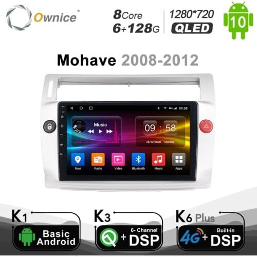 6G+128G Ownice Android 10.0 for Citroen C4 LA LC C-Triomphe C-Quatre 2004-2014 Car autoradio Multimedia Video GPS Radio Player