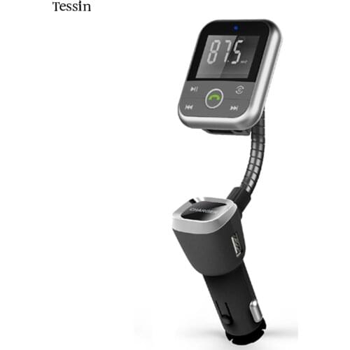 INGMAYA Car Charger USB 5V2.1A Bluetooth FM Transmitter TF Card U Disk For iPhone iPad Samsung Huawei ZTE Xiaomi DC Adapter