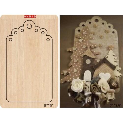 Decorative pendant cutting dies new die cut &wooden dies Suitable for common die cutting machines on the market