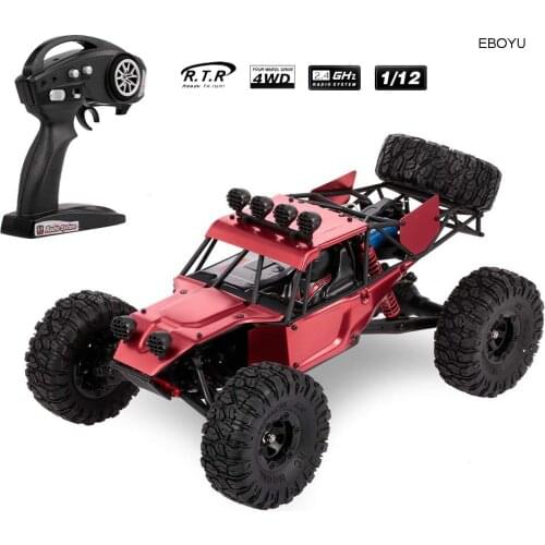 EBOYU Feiyue FY03H RC Car 1:12 Desert Off-Road Buggy Metal Shell 2.4GHz 4WD 35km/h High Speed Remote Control Car RTR