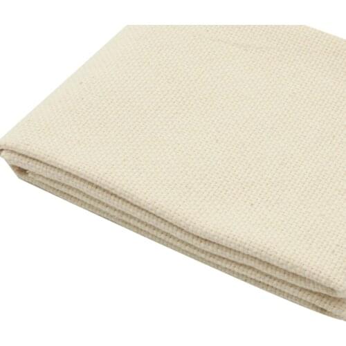 Cotton Monks Cloth Reserve Aida Cloth for DIY Cross Stitch Embroidery 73x39inch
