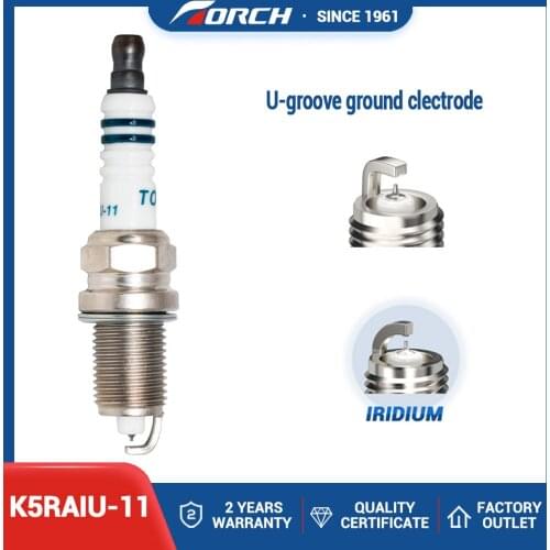 Iridium Spark Candles Torch K5RAIU-11 for Car CHEVROLET for HYUNDAI for MAZDA for SKODA for VW