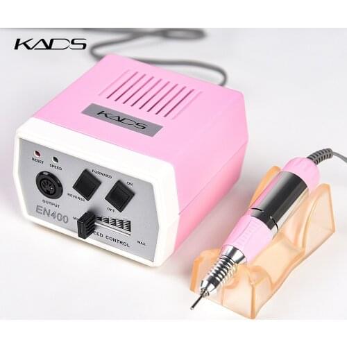 KADS 30000RPM Black nail art drill Nail Equipment Manicure Tools Pedicure Acrylics Grey Electric Nail Art Drill Pen Machine Set