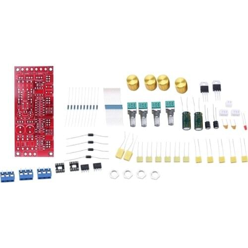 Ne5532 Op-Amp Hifi Amplifier Preamplifier Volume Tone Eq Control Board Diy Kit