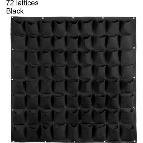 Multi-Pocket Wall Hanging Planting Bag Vertical Flower Grow Pouch Planter Garden CLH@8