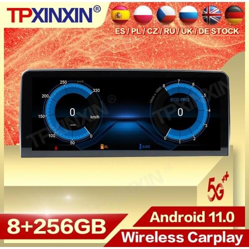 256G 12.3'' Multimedia Android 11 Player Auto Car Radio Stereo For BMW 5 Series E60 2003 2004 2005 2006 2007 2008 2009 Head Unit