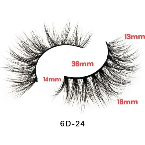 CrownLashes Mixed Styles Natural Luxurious False Eyelashes Fake Lashes 3D Mink Lashes Extension Mink Eyelash for Beauty Makeup