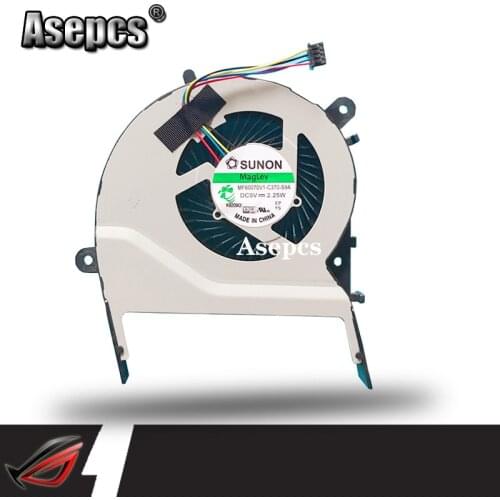 New SUNON Cooling fan For Asus X455l K555 W419L W519L R556L R557L Y583L K555L VM590L X555LJ X554L X554LD CPU Laptop fan