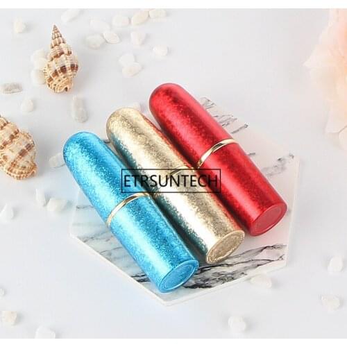Empty Lipstick Tube bullet shaped Lipstick tubes Lip Balm tubes diameter 12.1mm F1879