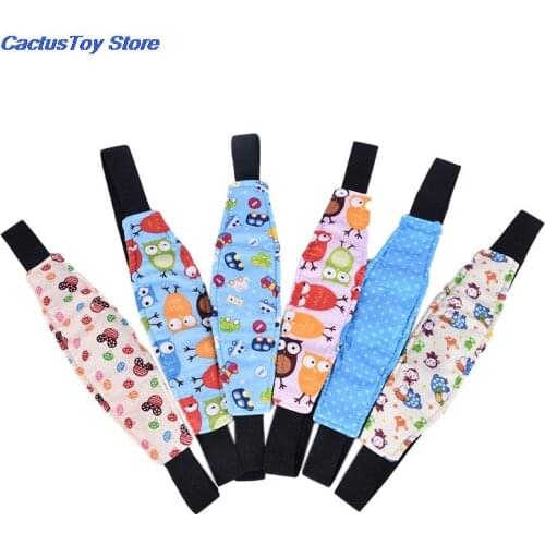 Adjustable Baby Car Seat Head Support Children Belt Fastening Belt Boy Girl Playpens Sleep Positioner Baby Saftey Pillows