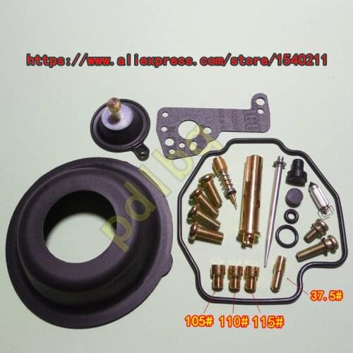 1 set of $ 26)YM Virago XV400 (2NT)3JB motorcycle Mikuni carburetor repair kit Kit With large and small diaphragm