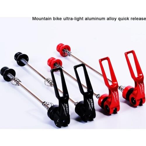 Bicycle Hub Quick Release Skewer Lever MTB Mountain Bike Aluminum Alloy Super Light Quick Front Rear Release Shaft Cycling Parts