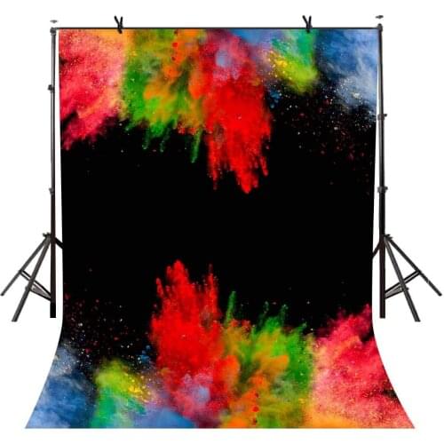 5x7ft Watercolor Backdrop Splash Ink Watercolor Personality Photography Background and Studio Photography Backdrop Props