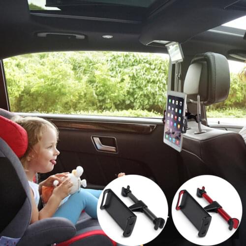 Tablet Car Holder Seat Car Rear Pillow Phone Holder Rear Headrest Mounting Bracket for iPhone X8 iPad Mini Tablet 4-11 Inch