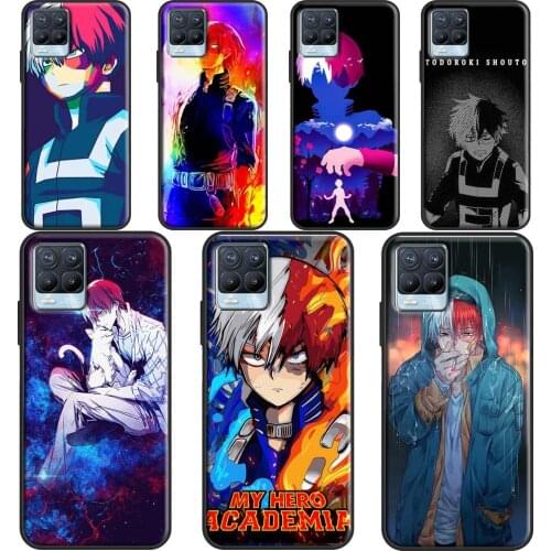 My Hero Academia Todoroki Shouto For OnePlus 9 Pro 8 Pro 8T 9R Case For Realme GT Neo 6 7 i 8 Q3 Pro C21 C15 C11 C3 Coque