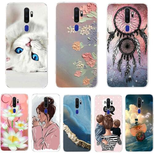 Cases For Oppo A9 A5 2020 back Case Soft TPU Phone Shell For OPPOA9 OPPOA5 A 9 Coque a5 Cover Silicon Protective Funda