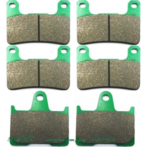 For SUZUKI 1000 GSX-R - Racing Applications 2004 - 2008 Disc Brake Pads Pill Front Rear 2007 2006 2005 GSXR GSX R