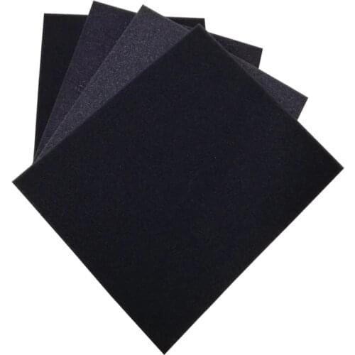 Flexibility Sound absorption shockproof light weight solid PU foam customized size