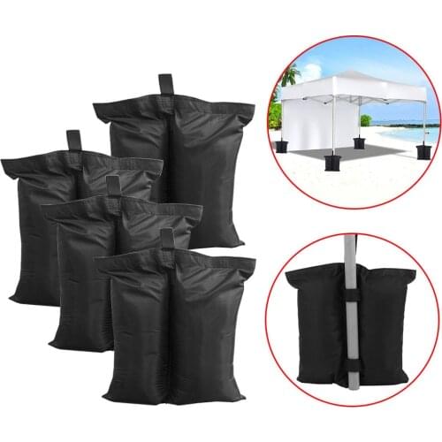 2 PCS Umbrella Base Weight Bag Sand Up Load-bearing Outdoor Sun Shelter Fixed Sandbag Stand Base For Home Hotel Pools