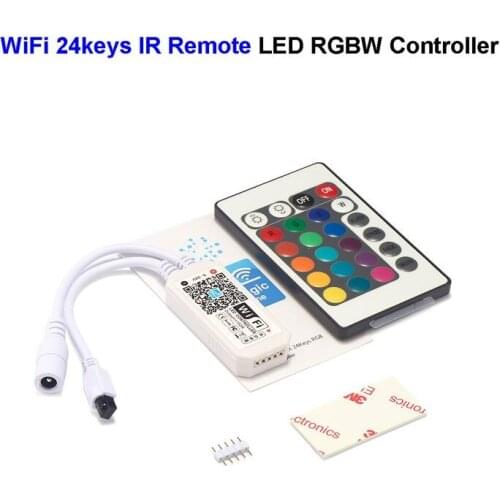 Magic Home RGB Wifi Controller 5V 12V 24V RGB RGBW LED Music Controller WiFi LED Controller For 5050 2835 5630 3528 LED Strip