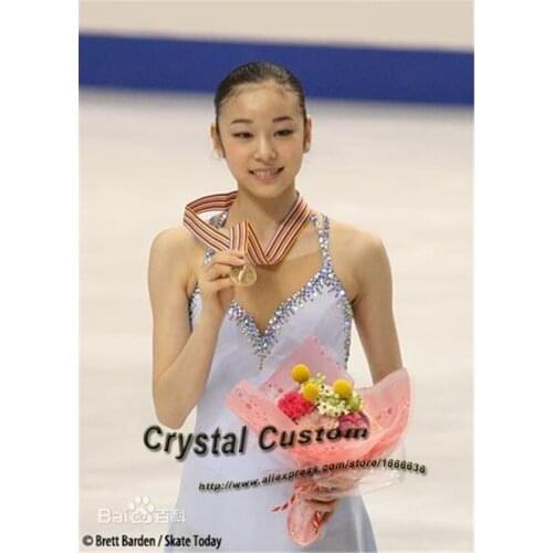 Hot Sales Ice Figure Skating Dresses For Children New Brand Vogue Figure Skating Competition Dress For Women DR3074