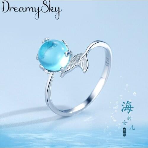 New Charming Fish Finger Ring for Women Vintage Boho Knuckle Party Rings Gothic Punk Jewelry Gifts for Girls 2020