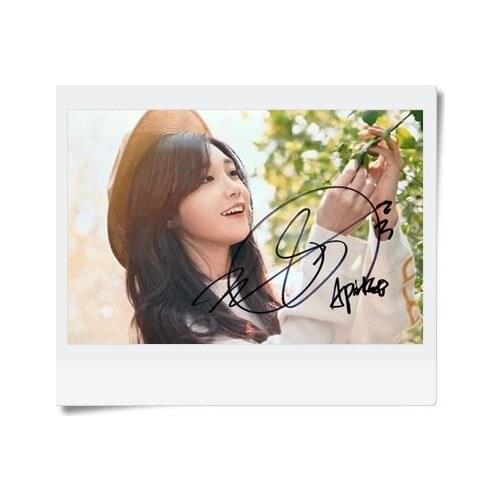 Signed APINK Jeong Eun Ji autographed original photo 6 inches 6 Versions freeshipping 082017A