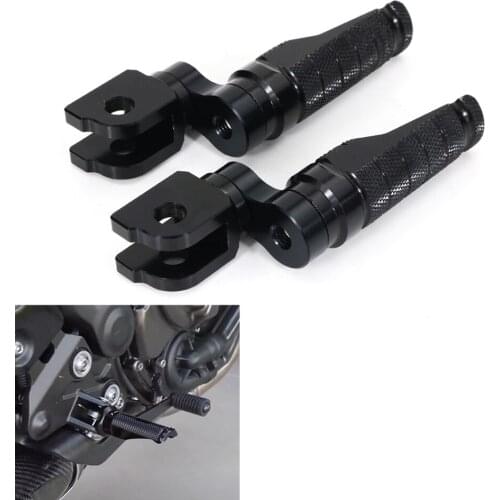 Motorcycle Front Footrests Foot Pegs Adjustable Fit For Suzuki DL650 Vstrom GSR600 GSXR600 750 GSXR1000 GSXS125 GSX-S1000 SV650