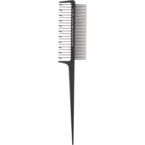 1Pcs Pro Highlighting Dye Double Side Hair Dye Comb With Hook Design Tint Comb Hairdressing Hair Color Styling Tools