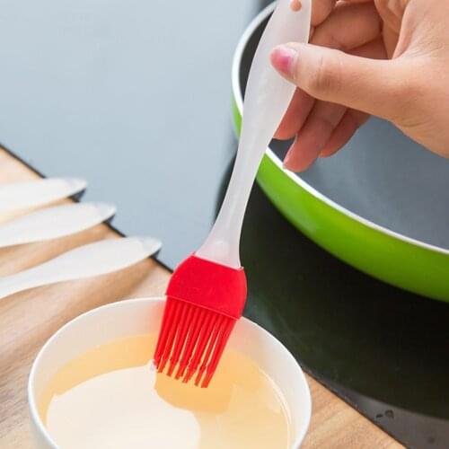 Cake Baking Barbecue Brush Home DIY Silicone Tools Eco-friendly Bread Oil Cream Cooking BrushSilica Gel Brush Kitchen Tools