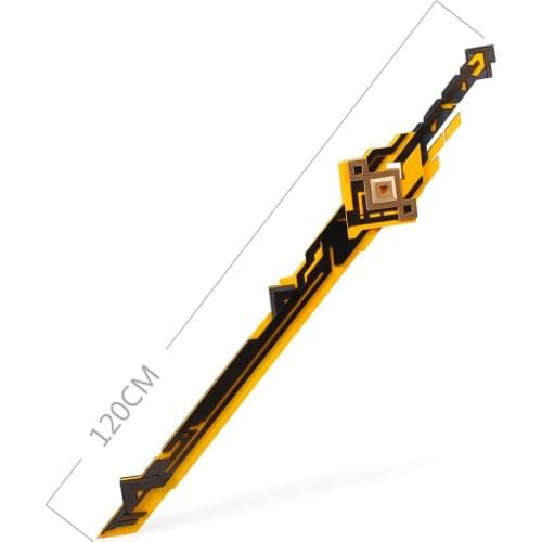Genshin Impact Weapon Sword Summit Shaper Cosplay Prop