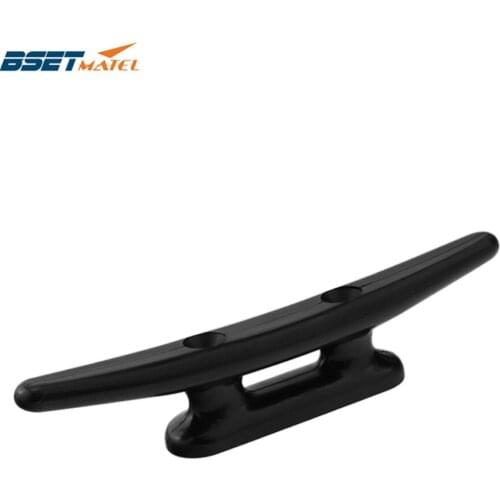 100 128mm Nylon Plastic Low Flat Cleat Open Base cleat Marine Boat Yacht Deck Line Rope Tie Boat Hardware Accessories