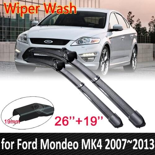 Car Wiper Blades for Ford Mondeo MK4 2007~2013 Front Window Windshield Windscreen Wipers Car Accessories 2008 2009 2010 2011