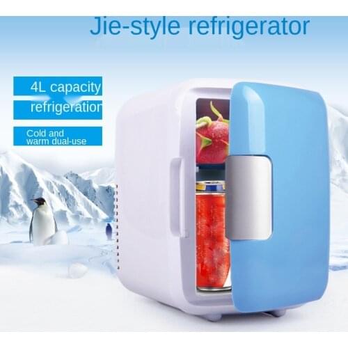 4 l l automotive mini fridge home dual-use changes in temperature constant temperature van small portable refrigeration cooler